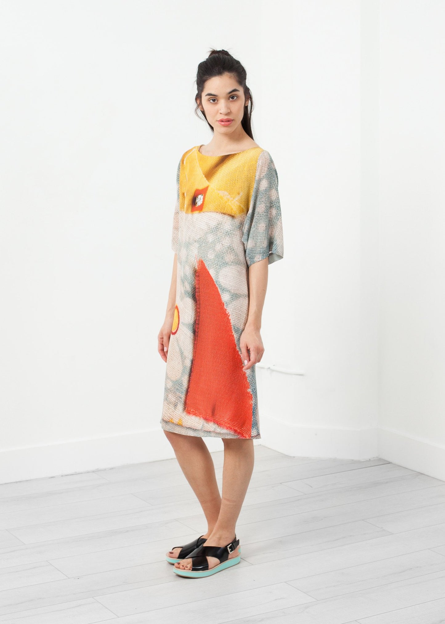 3/4 Sleeve Kimono Dress 5 []!@£$^&amp;*()"""' .&nbsp; /'&nbsp; &nbsp;"&nbsp; . /r /n '&nbsp; " SELECT 12342&nbsp;